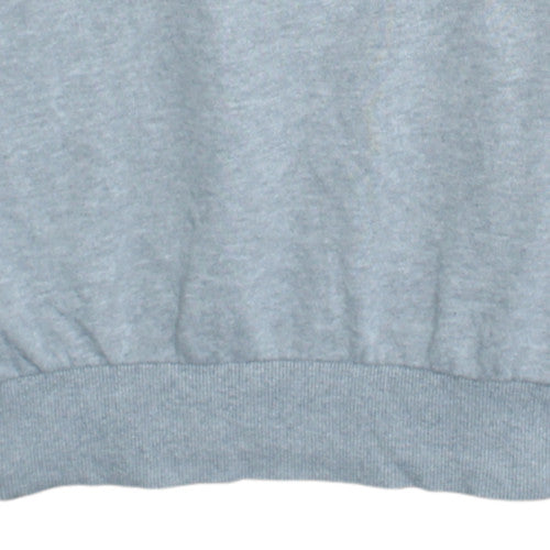 Ellesse Mens Grey Pullover Sweatshirt M Crew Neck Logo Sports Top