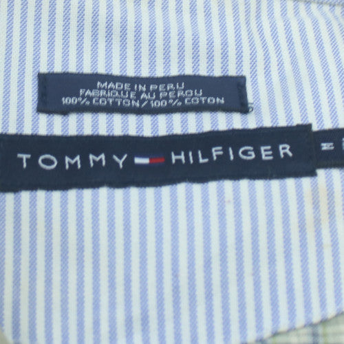 Tommy Hilfiger Men's Beige Cotton Lined Zip-Up Jacket Size L