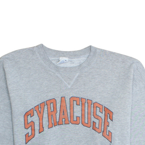 Russell Athletic Men’s Grey Syracuse Graphic Pullover Sweatshirt XL