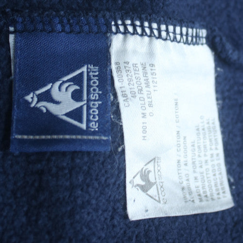 Le Coq Sportif Men's Blue XL Pullover Hoodie with Logo