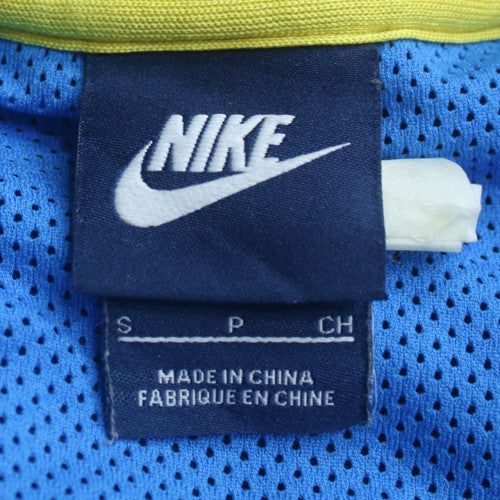 Nike Men's Blue Small Pullover Sweatshirt with Zip Pocket