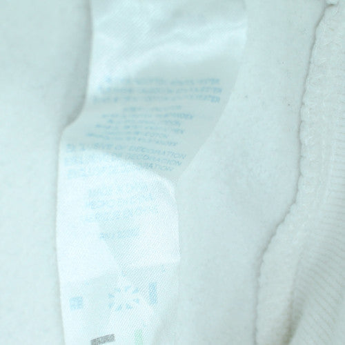 Champion Womens White L Pullover Sweatshirt Crew Neck Logo Athleticwear
