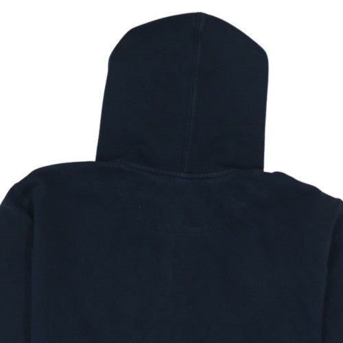 Nike Mens Blue Full Zip Hoodie 2XL Regular Fleece Sweatshirt