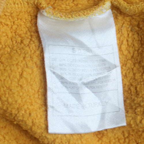 Nike Boys Yellow Athletic Crew Neck Sweatshirt XL Cotton Fleece