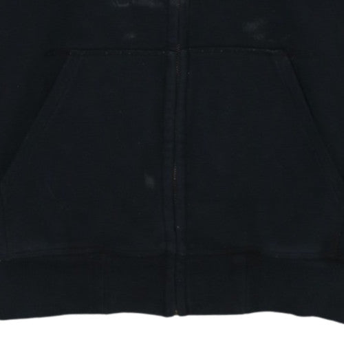 Carhartt Men’s Black Full Zip Hoodie L Classic Fleece Jacket