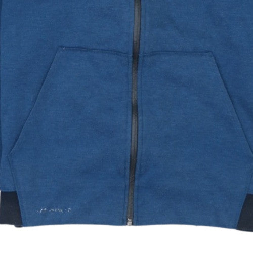 Canterbury Mens Blue Full Zip Hoodie M Relaxed Fit Casual Sportswear