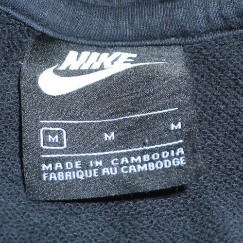 Nike Men's Black Pullover Hoodie M Logo Sportswear