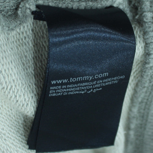 Tommy Hilfiger Mens Grey 4XLT Track Jacket Full Zip Cotton Blend