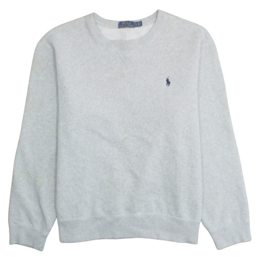 Polo Ralph Lauren Mens Grey XL Crew Neck Fleece Sweatshirt