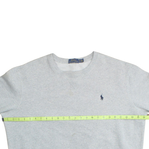 Polo Ralph Lauren Mens Grey XL Crew Neck Fleece Sweatshirt