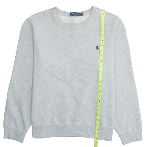 Polo Ralph Lauren Mens Grey XL Crew Neck Fleece Sweatshirt
