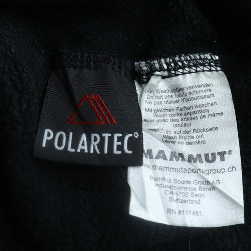 Mammut Men's Black 2XL Fleece Pullover Outdoor Sweatshirt