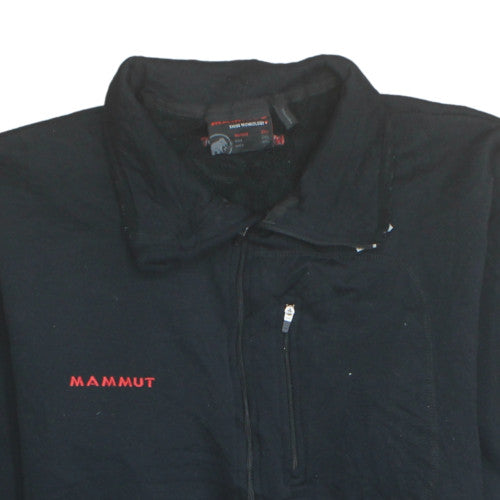 Mammut Men's Black 2XL Fleece Pullover Outdoor Sweatshirt