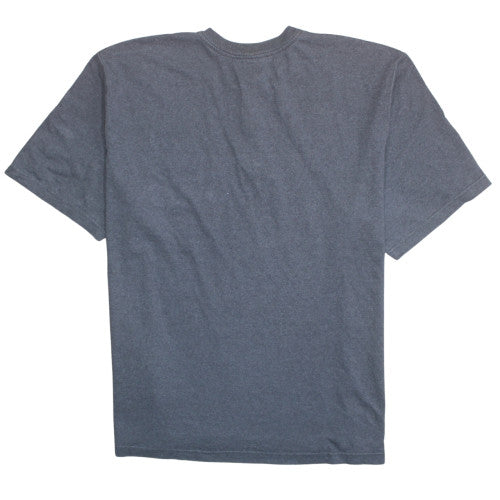 Carhartt Men's Grey 2XL Loose Fit Henley Short Sleeve T-Shirt