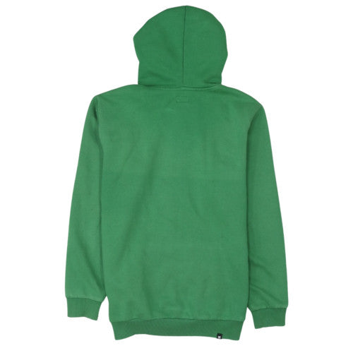 DC Men's Green Pullover Hoodie XL Logo Fleece Casual Sweatshirt