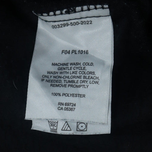 Columbia Men's Black Fleece Bodywarmer Waistcoat M Regular Fit