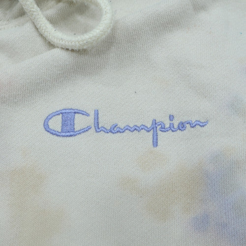 Champion Men's Multicoloured Tie Dye Pullover Hoodie Size L