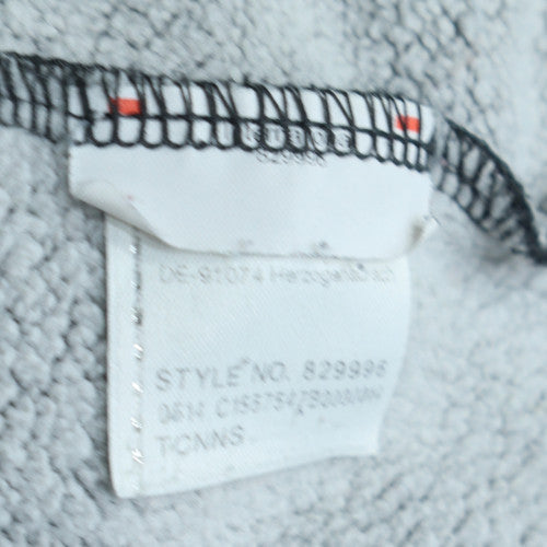 Hilfiger Denim Mens Grey L Pullover Hoodie with Logo Design