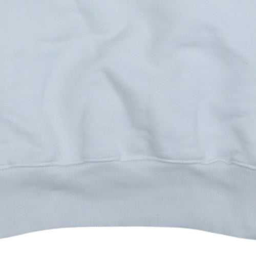 Tommy Jeans Men's White Embroidered Logo Sweatshirt M