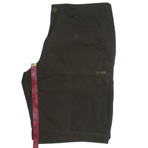 Fjällräven Men's Brown Cargo Shorts Size M G-1000 Outdoor