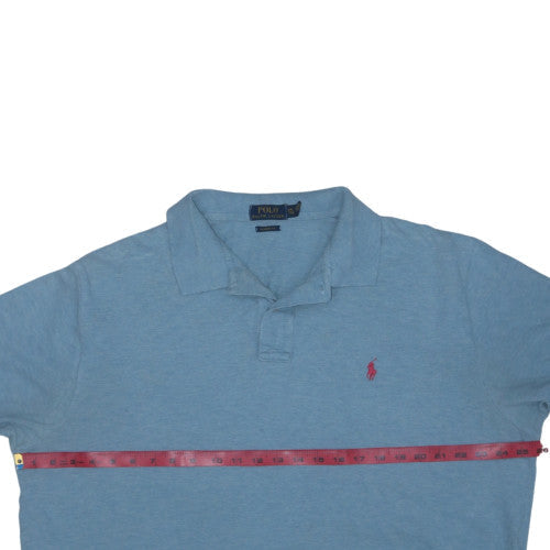 Ralph Lauren Men’s Blue Classic Fit 2XL Cotton Polo Shirt