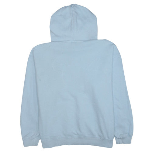 H&M Women Light Blue Disney Mickey Hoodie Size L Cotton Blend