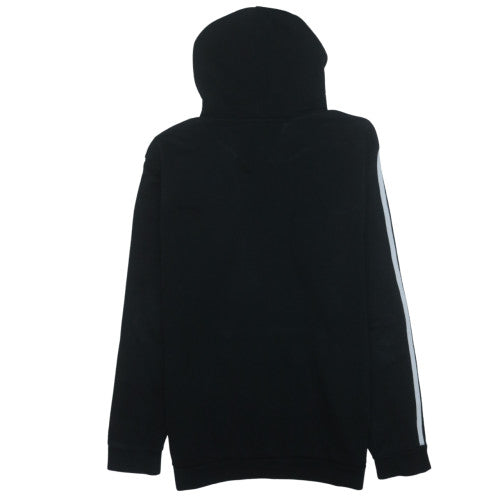 Adidas Mens Black Pullover Hoodie Size L Fleece Sportswear