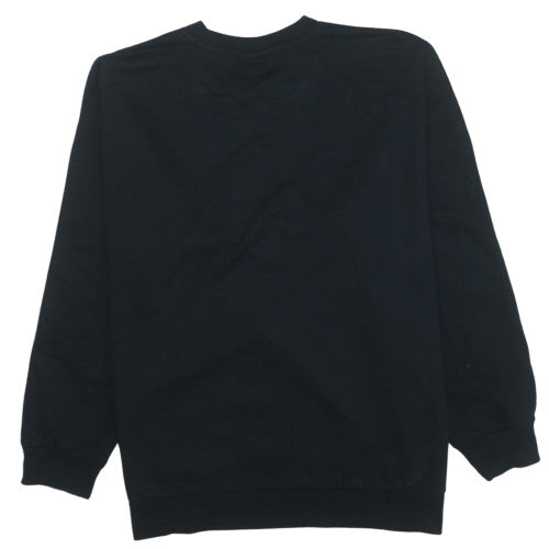 Adidas Mens Black XL Pullover Sweatshirt Crew Neck Sports Top