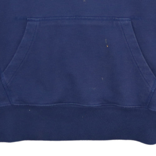 Levi's Men's Blue Red Logo Pullover Hoodie Size L