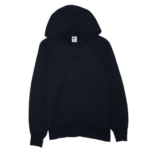 Nike Men's Black Pullover Hoodie Small Fleece Cotton Blend