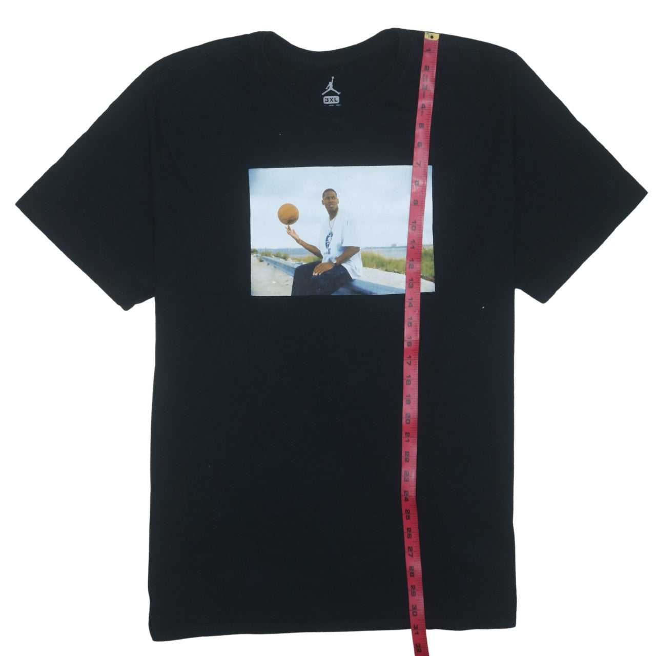 Jordan Men's Black 3XL Basketball Graphic T-Shirt