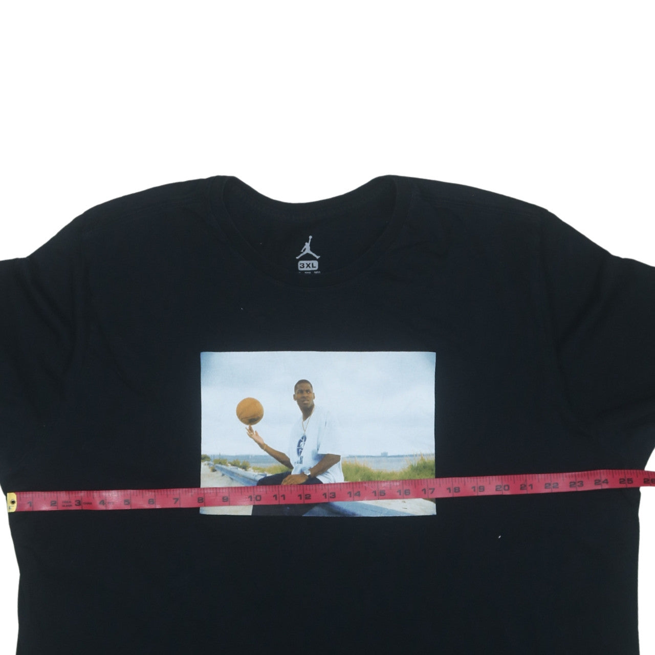 Jordan Men's Black 3XL Basketball Graphic T-Shirt
