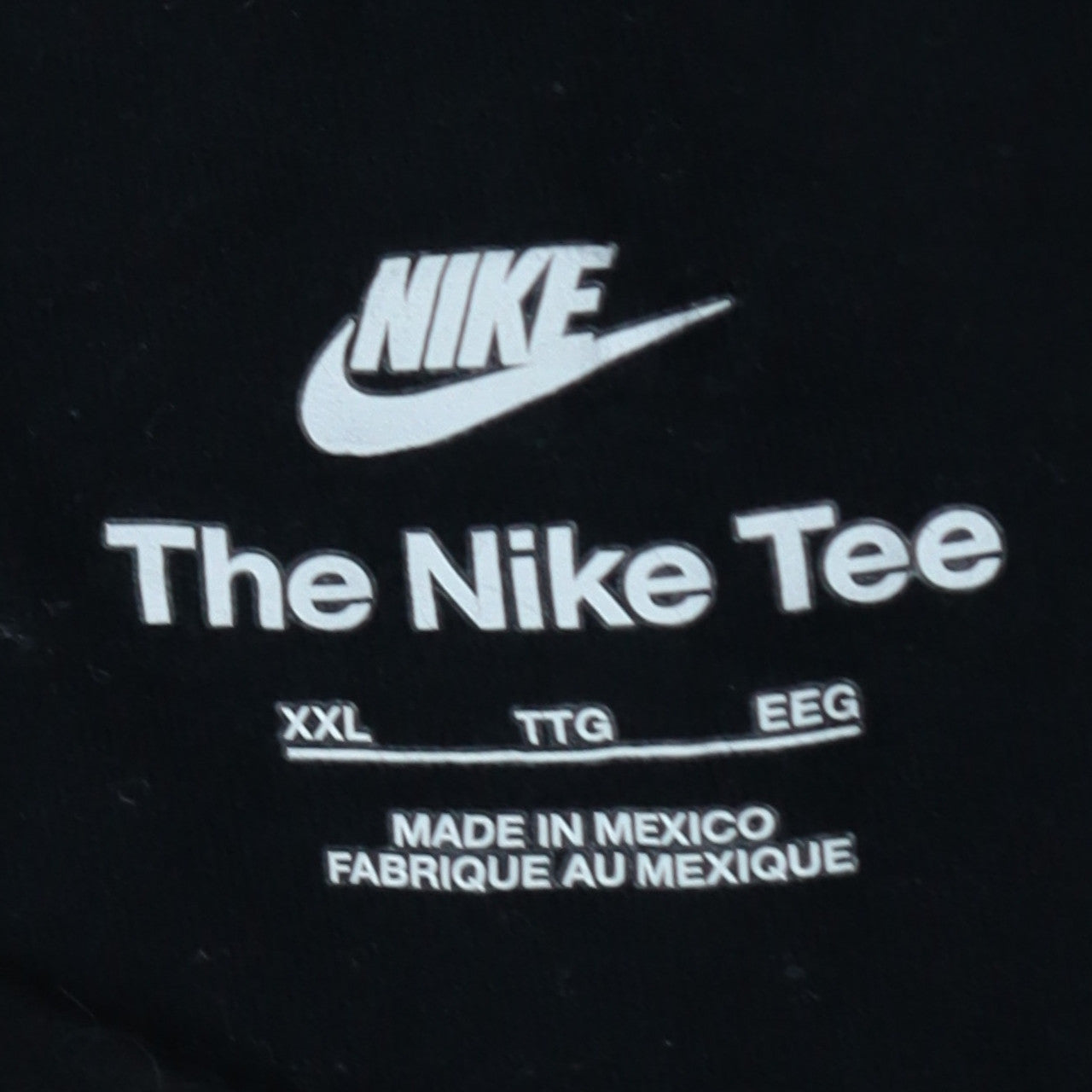 Nike Men's Black 2XL Just Do It Graphic Sports T-Shirt