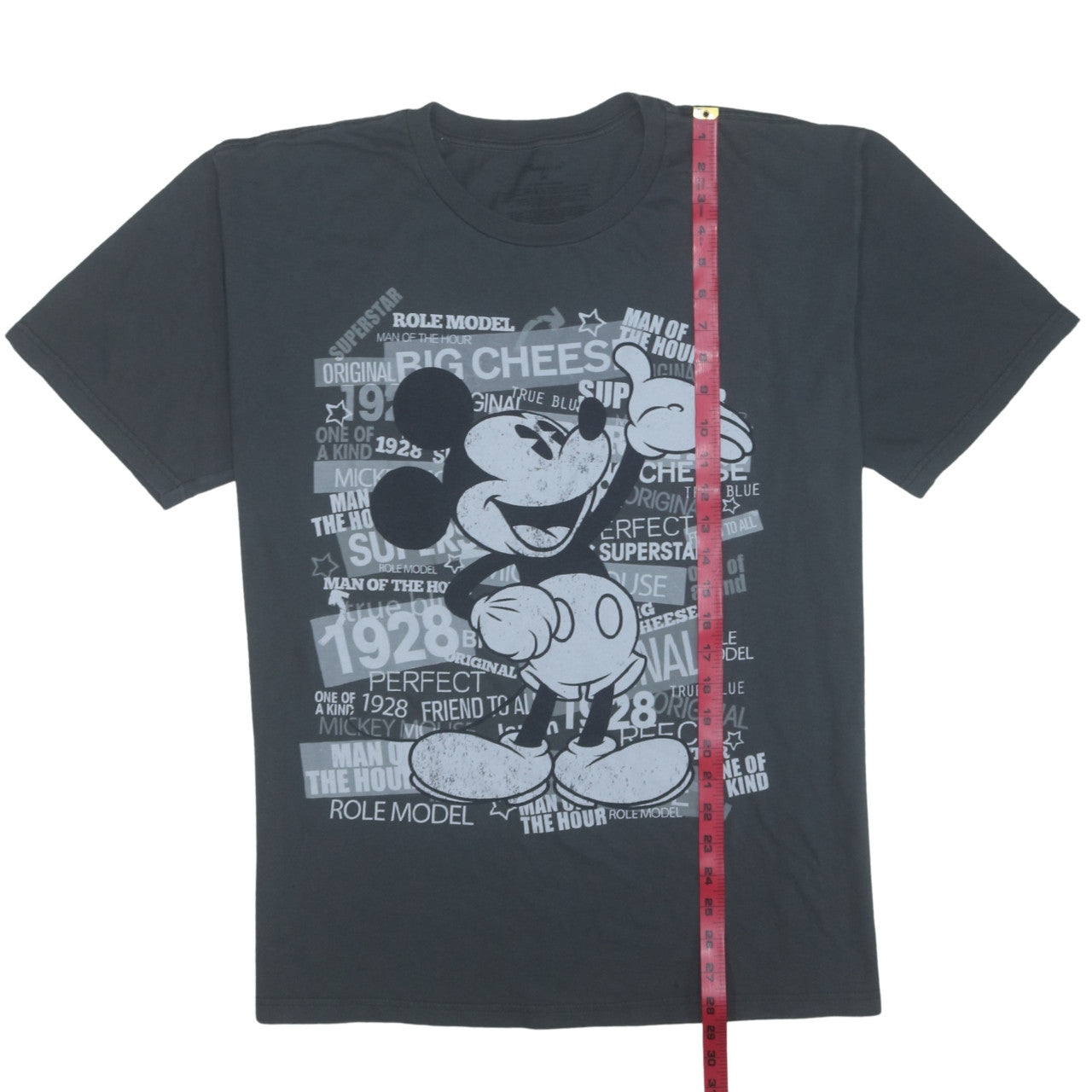 Disney Store Men's Black Mickey Mouse Graphic T-Shirt 2XL
