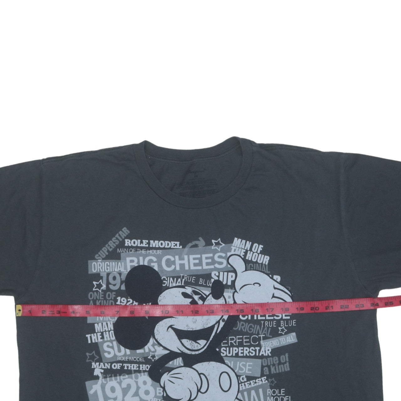 Disney Store Men's Black Mickey Mouse Graphic T-Shirt 2XL