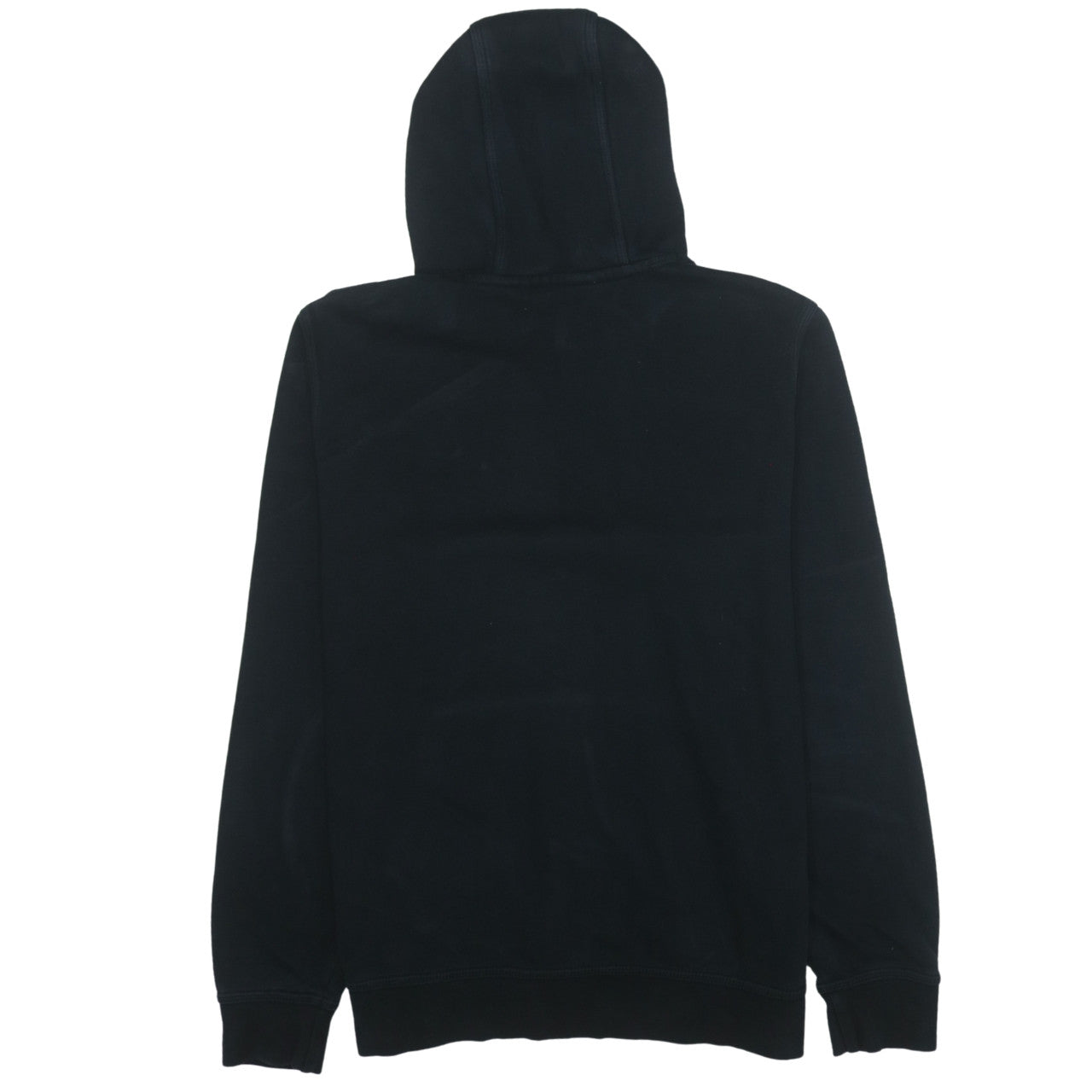 Nike Mens Black Pullover Hoodie L Regular Fit Cotton Fleece