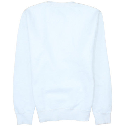 Nike Men's White XS Crew Neck Pullover Sweatshirt