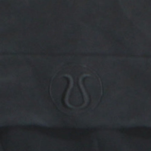 Lululemon Unisex Black Full Zip Hoodie Fleece Size M