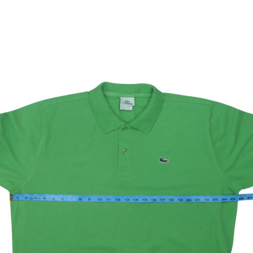 Lacoste Men's Green Short Sleeve Polo Shirt Size 3XL Classic Fit