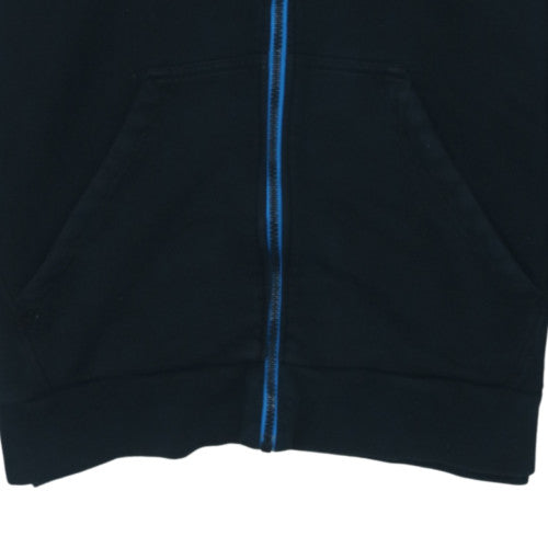 Adidas Men’s Black Full Zip Hoodie L Sports Fleece Jacket