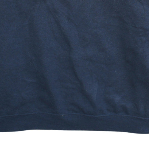 NFL Team Apparel Mens Blue Chicago Bears Pullover Sweatshirt L