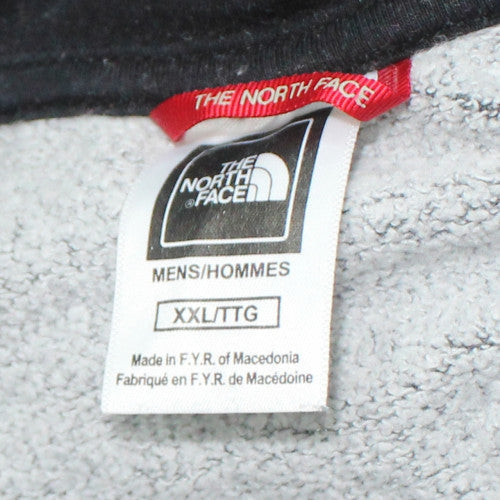 The North Face Mens Grey 2XL Pullover Hoodie with Logo
