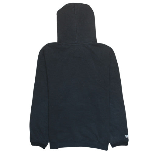 Vans Men's Black Pullover Hoodie M Regular Fit Logo Fleece Sweatshirt
