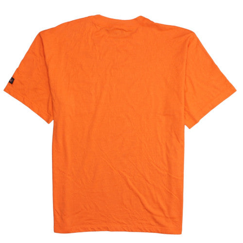 Dickies Men's Orange Crew Neck Short Sleeve Work T-Shirt XL