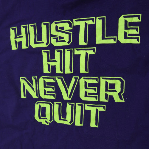 Nike Men's Purple Graphic T-Shirt XXL Regular Fit Cotton Crew Neck