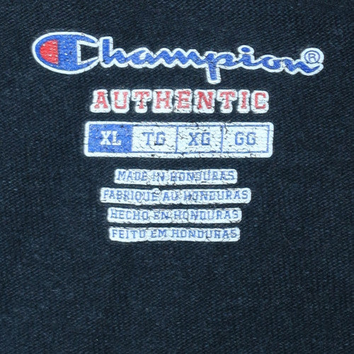 Champion Men’s Black XL Crew Neck Short Sleeve Sports T-Shirt