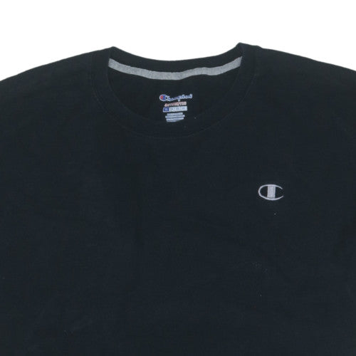 Champion Men’s Black XL Crew Neck Short Sleeve Sports T-Shirt