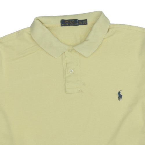 Ralph Lauren Men's Beige 2XL Cotton Polo Shirt Classic Fit