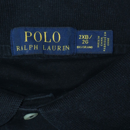 Polo Ralph Lauren Men's Black 2XB Classic Fit Cotton Polo Shirt