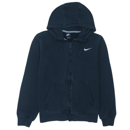 Nike Men's Blue Full Zip Hoodie M Fleece Sweatshirt